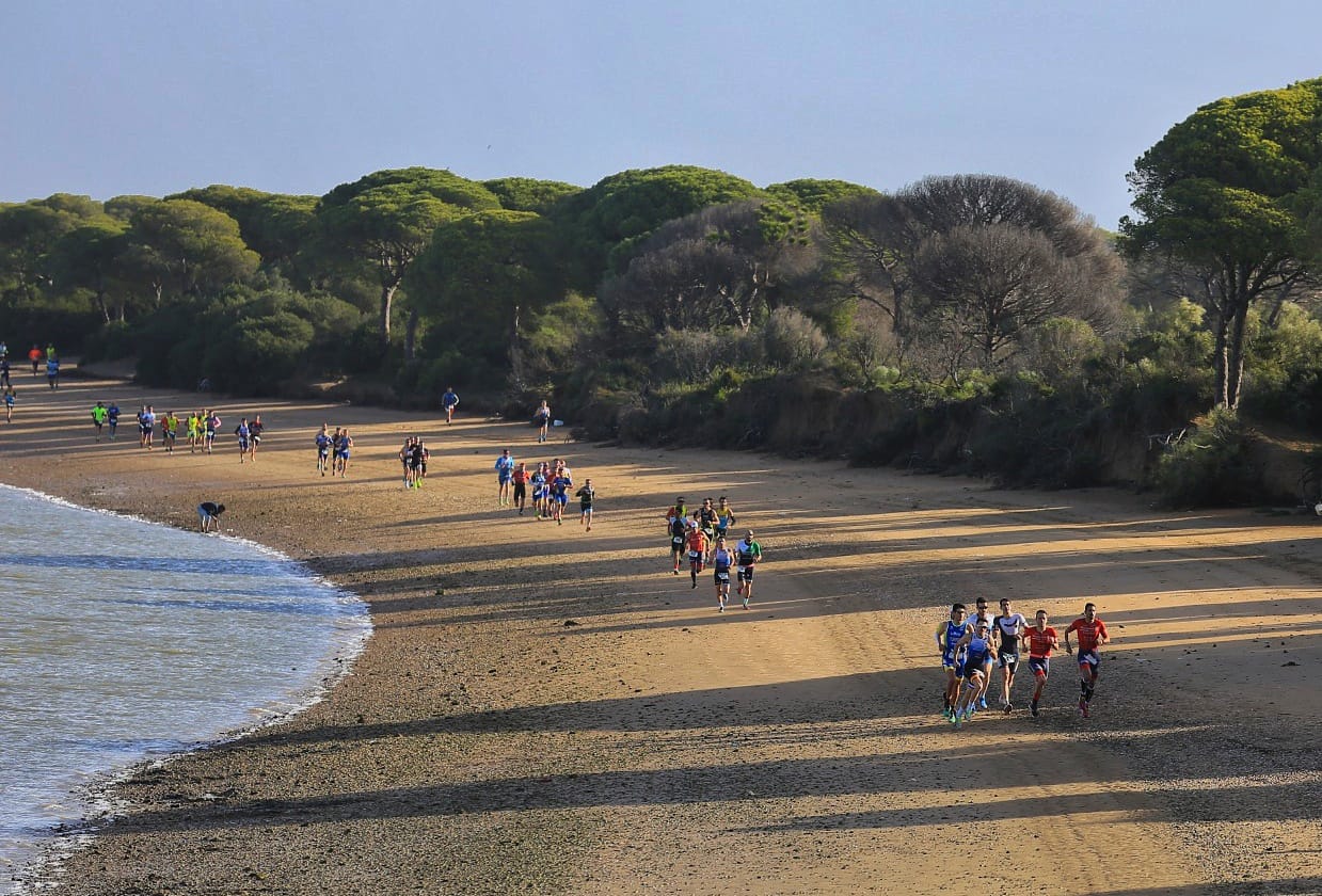 Fotos: Más de 120 duatletas en la I Duatlón Cros Villa de Puerto Real