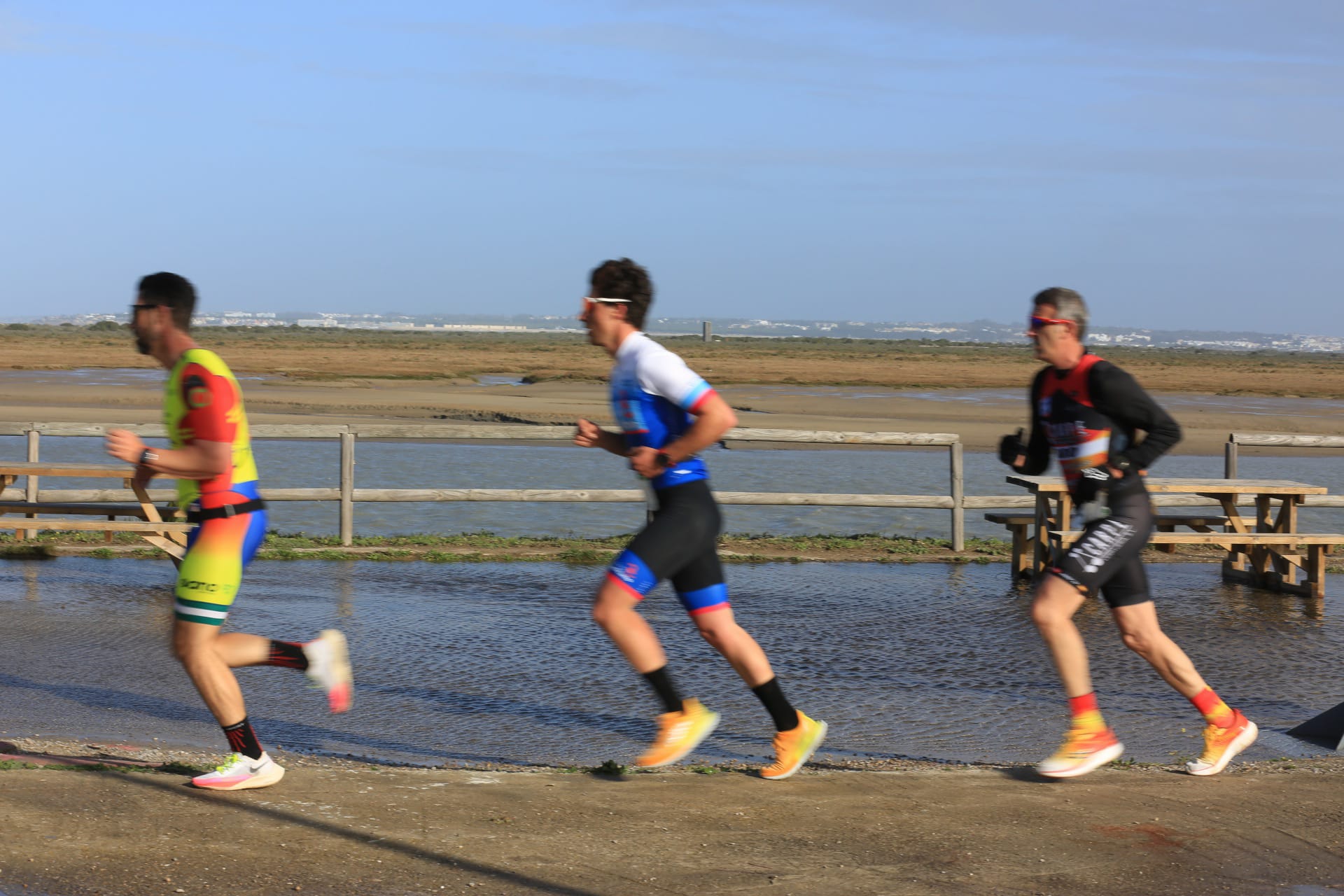 Fotos: Más de 120 duatletas en la I Duatlón Cros Villa de Puerto Real