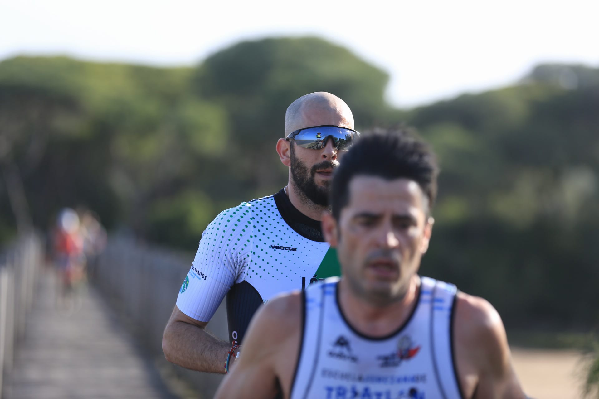 Fotos: Más de 120 duatletas en la I Duatlón Cros Villa de Puerto Real