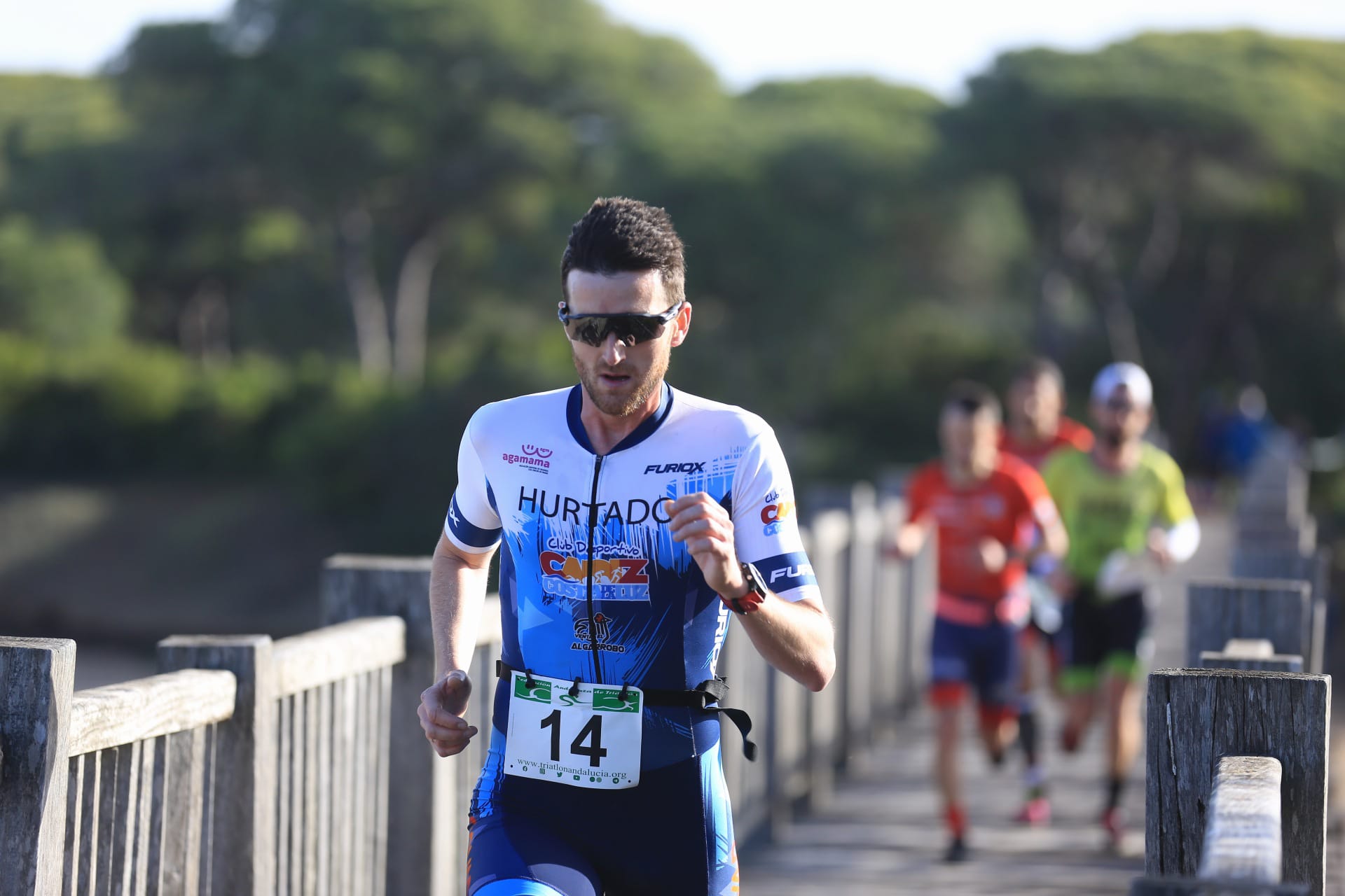 Fotos: Más de 120 duatletas en la I Duatlón Cros Villa de Puerto Real