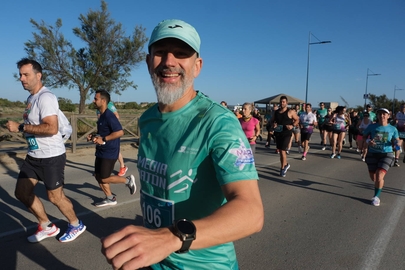 Fotos: Primera edición de la Media Maratón Ciudad de Chiclana