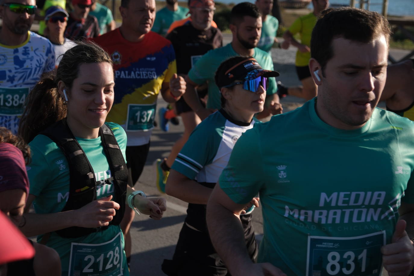 Fotos: Primera edición de la Media Maratón Ciudad de Chiclana