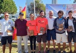 Ángel Ballesteros y Sonia Hidalgo, campeones en la Bahía de Cádiz