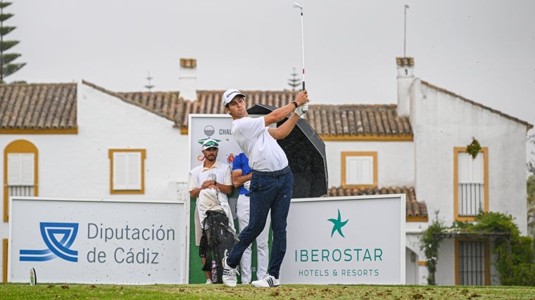 Ángel Ayora en el Challenge de Cádiz.