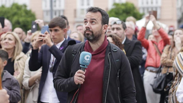 Rubén López, jefe de Deportes de la Cadena COPE en Cádiz.