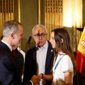 Natalia Muñoz, la deportista más joven de la expedición española, se estrena con honor