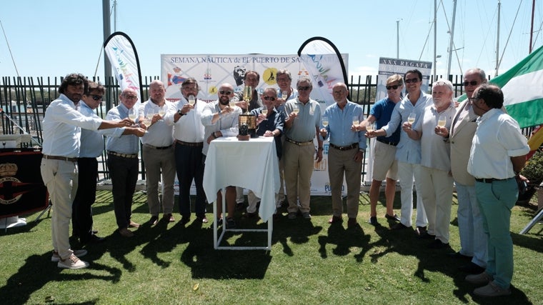 Acto de presentación celebrado en las instalaciones del Real Club Náutico de El Puerto de Santa María.