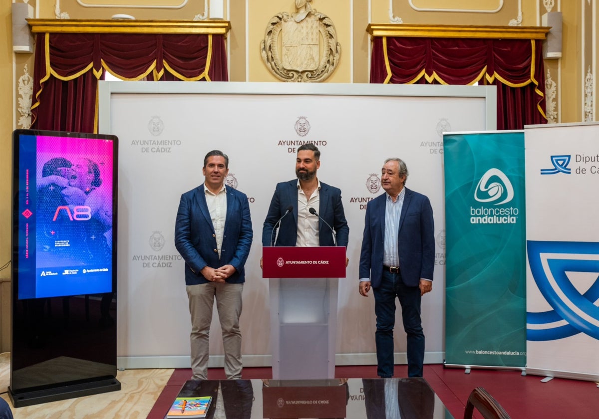 Presentación del campeonato en el Ayuntamiento de Cádiz