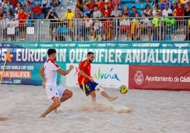 Joselito, la bandera del fútbol playa gaditano a nivel mundial