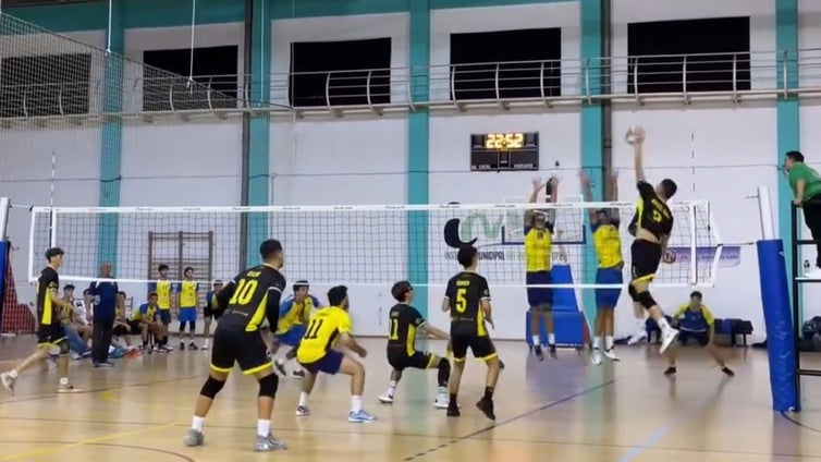 Contundente victoria del Club Voleibol Amigos Cádiz en el derbi