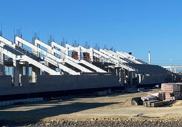 El Nuevo Estadio Municipal de Rugby toma forma en El Puerto