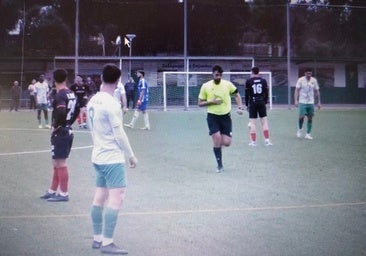 Las imágenes de la supuesta agresión al árbitro en el Taraguilla - Racing Portuense