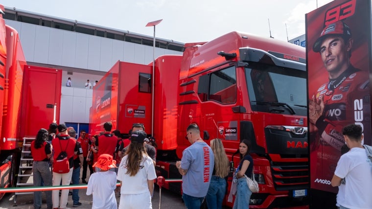 Marc Márquez está de nuevo en Jerez.