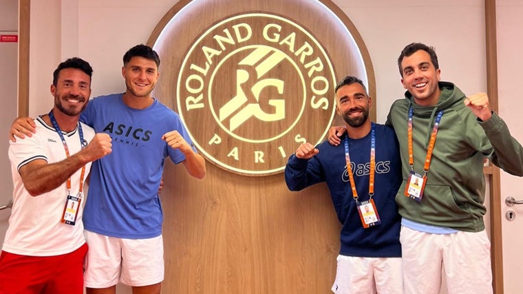 Pablo Llamas ha estado presente en Roland Garros.
