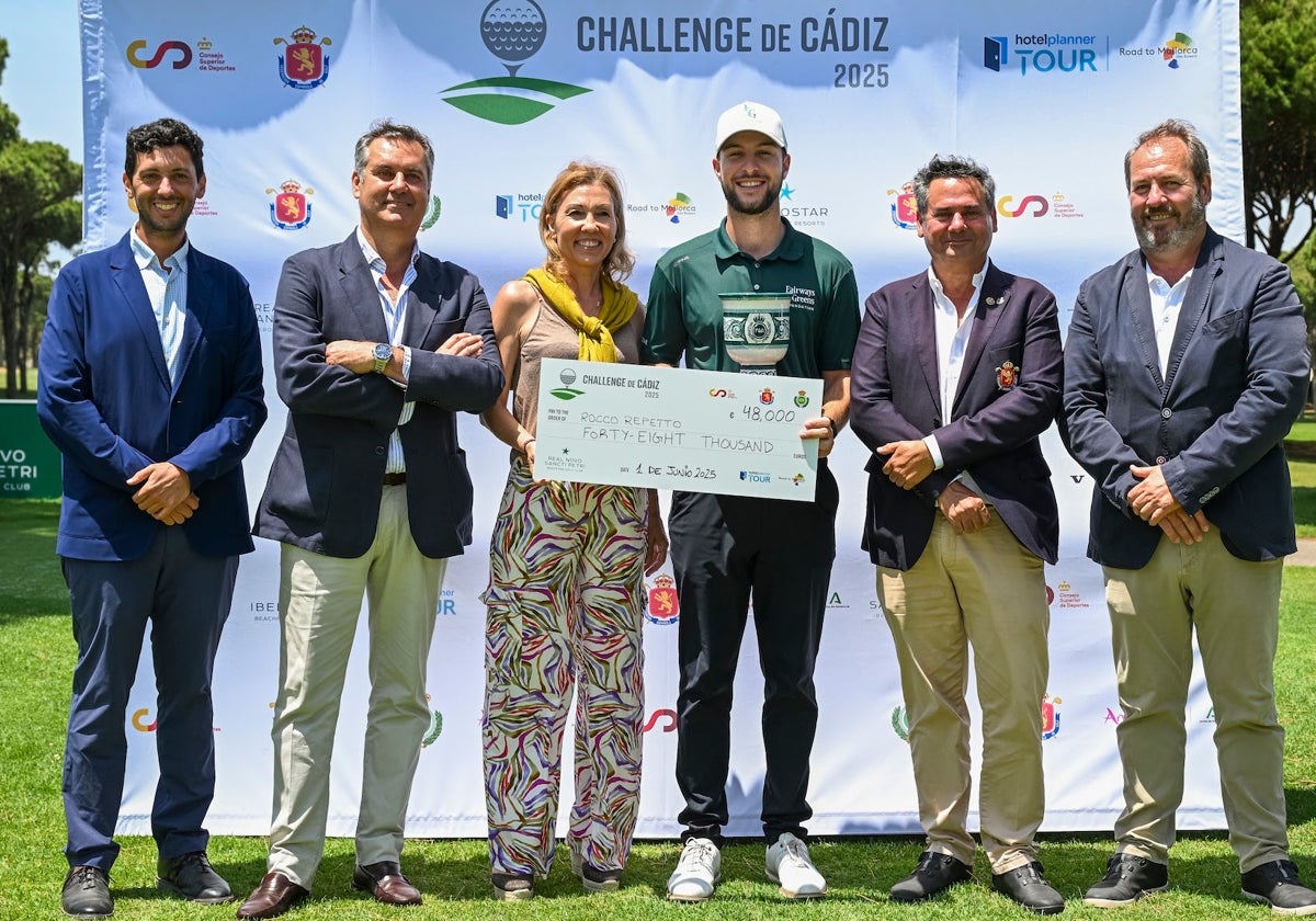 El malagueño Rocco Repetto ganó el Challenge de Cádiz.