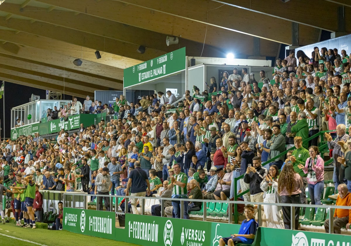 Imagen de la grada de El Palmar