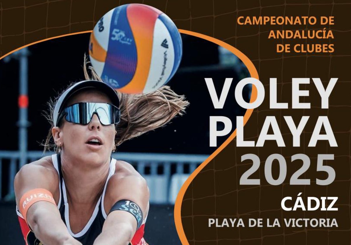 El voley playa sigue presente en la arena gaditana.