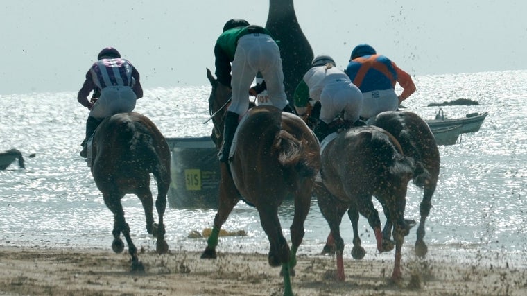Las Carreras de Caballos de Sanlúcar de Barrameda llenan el verano de colorido.