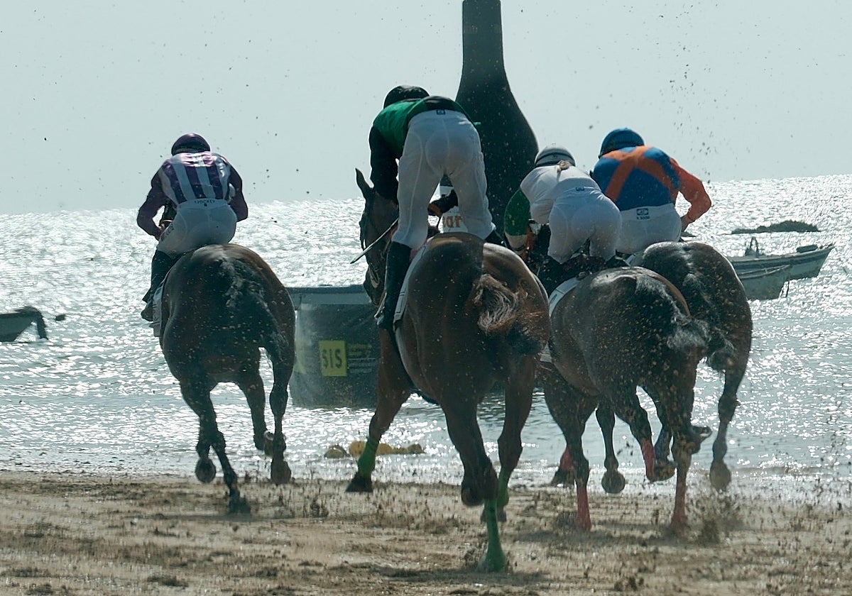Sanlúcar de Barrameda acoge un año más las Carreras de Caballos en sus playas.