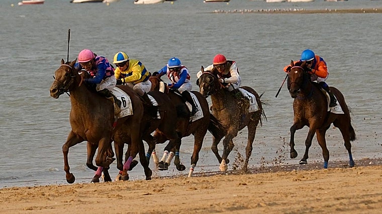 El Gran Premio Ciudad de Sanlúcar estuvo muy disputado de principio a fin.