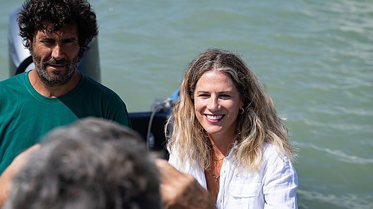 Ana Mestre estuvo presente en la LIV Semana Náutica de El Puerto de Santa María.
