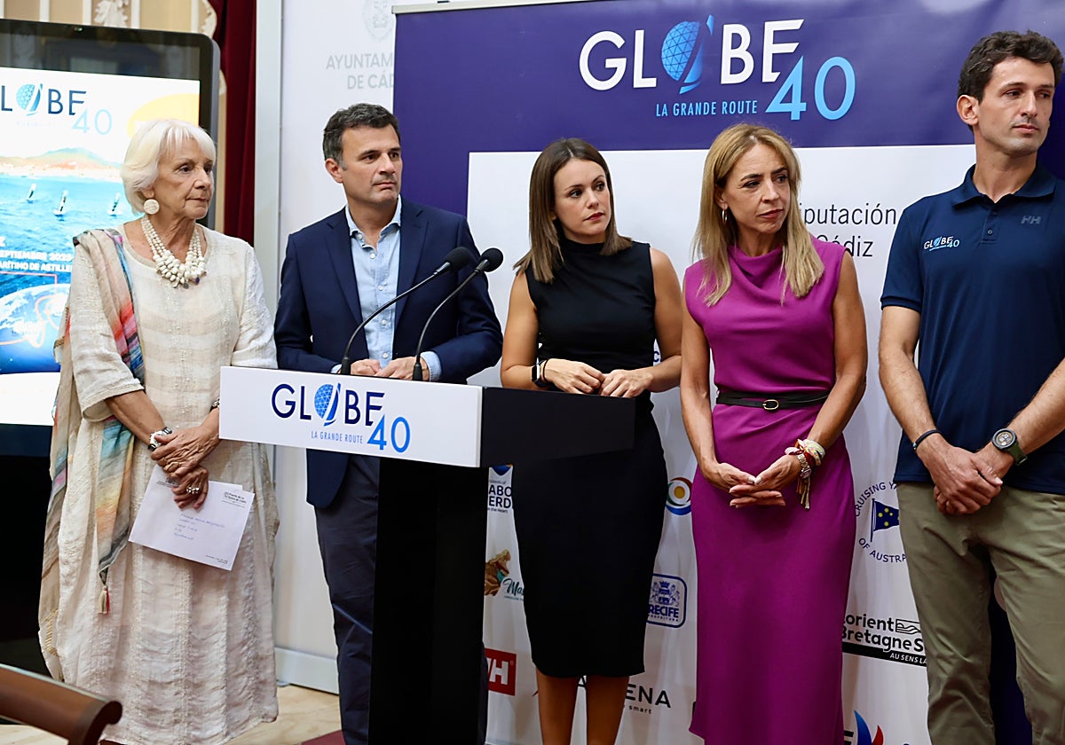 Momento de la presentación.