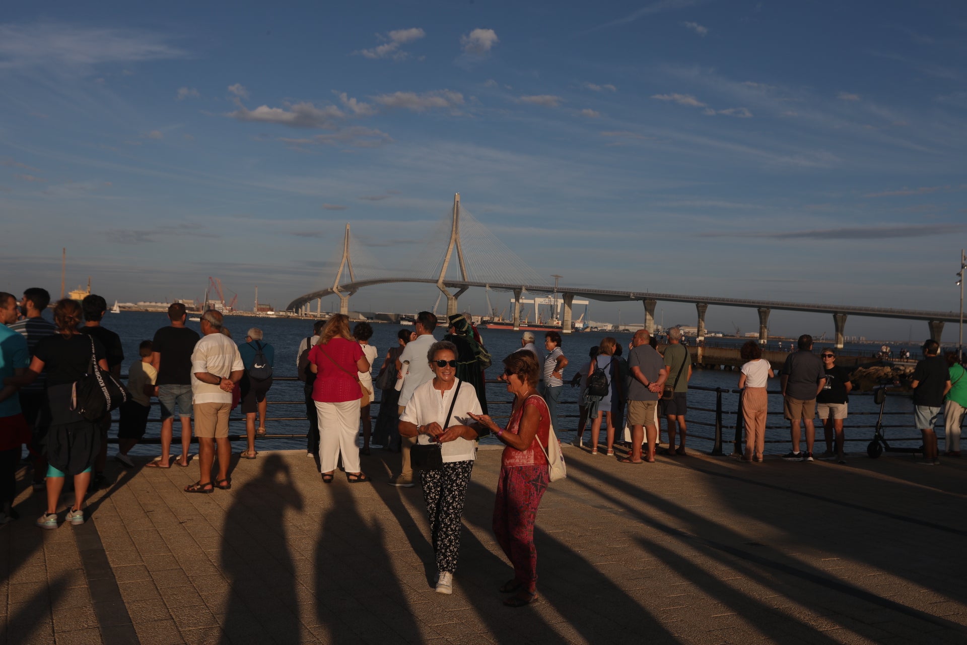 Las imágenes de la llegada de los primeros barcos para la Globe 40