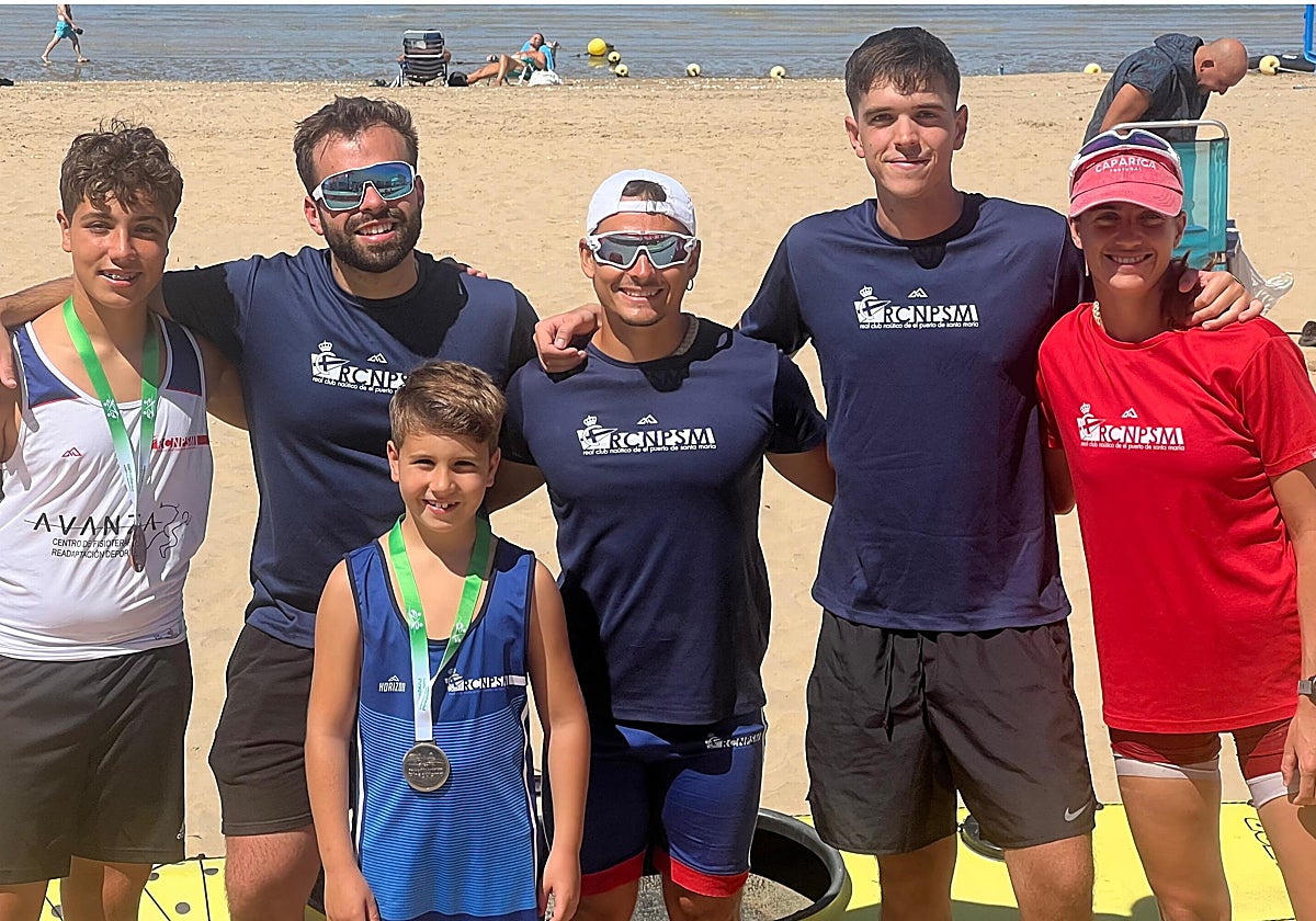 Brillante fin de semana para el equipo de piragüismo del RCN de El Puerto de Santa María