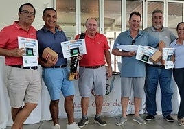 Luis Miguel Sagardoy, ganador en el aniversario del Cádiz Club de Golf