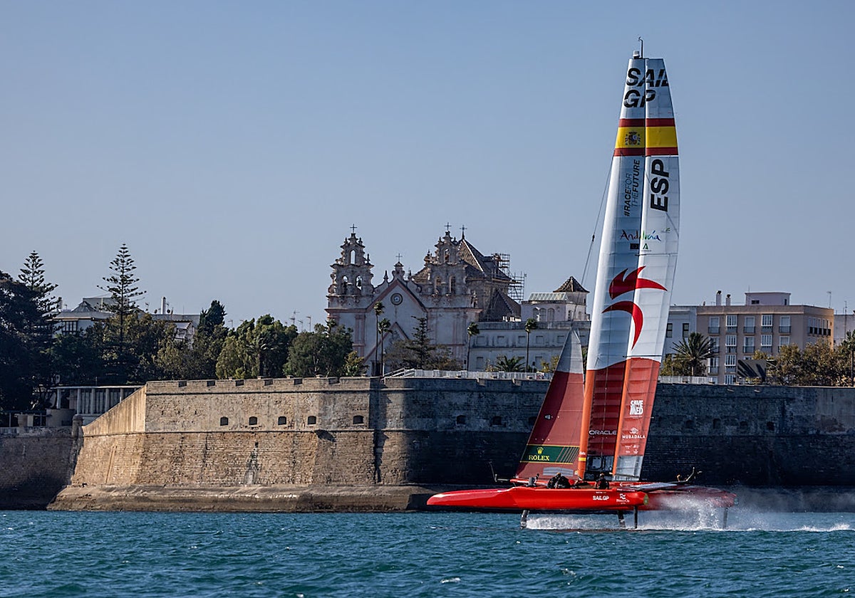 SailGP vuelve a Cádiz este fin de semana.