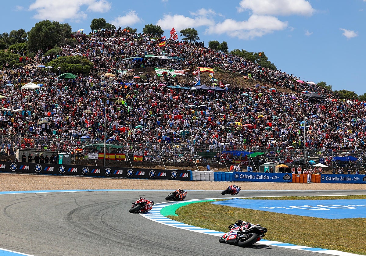 El Circuito de Jerez - Ángel Nieto acoge el Gran Premio de España de Motociclismo.