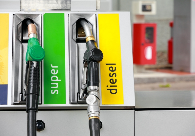 Precio de la gasolina y diésel