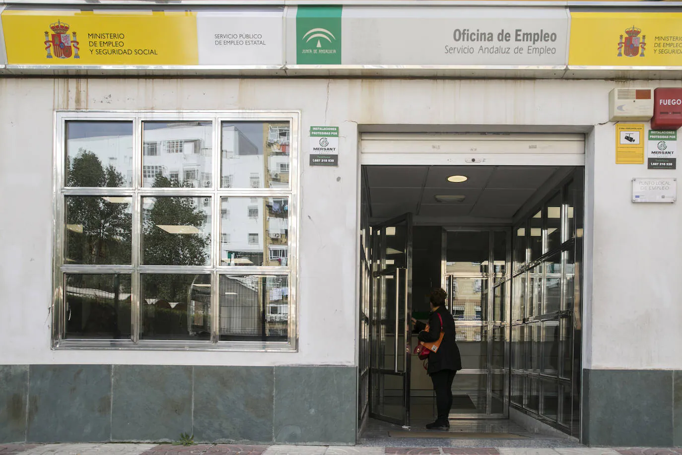 Imagen de una Oficina de Empleo de Andalucía.