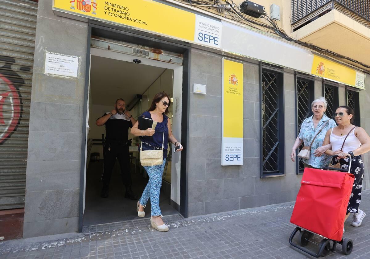 Oficina del SEPE en Andalucía