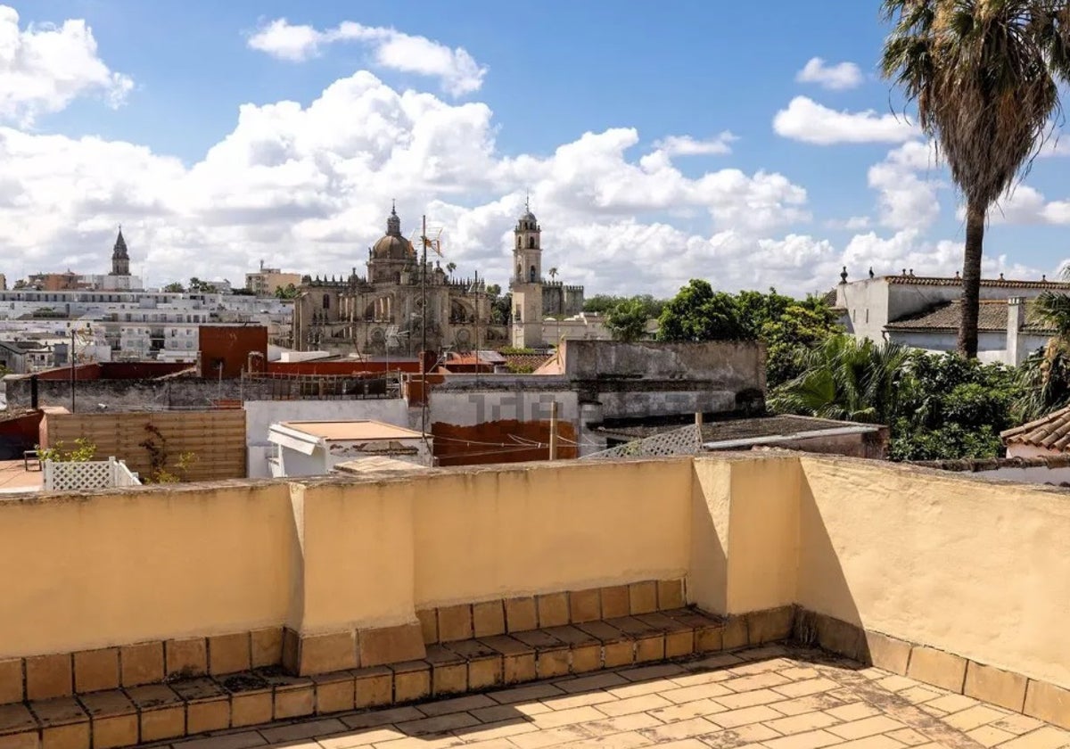 La vistas panorámicas de Jerez, desde el inmueble, son espectaculares