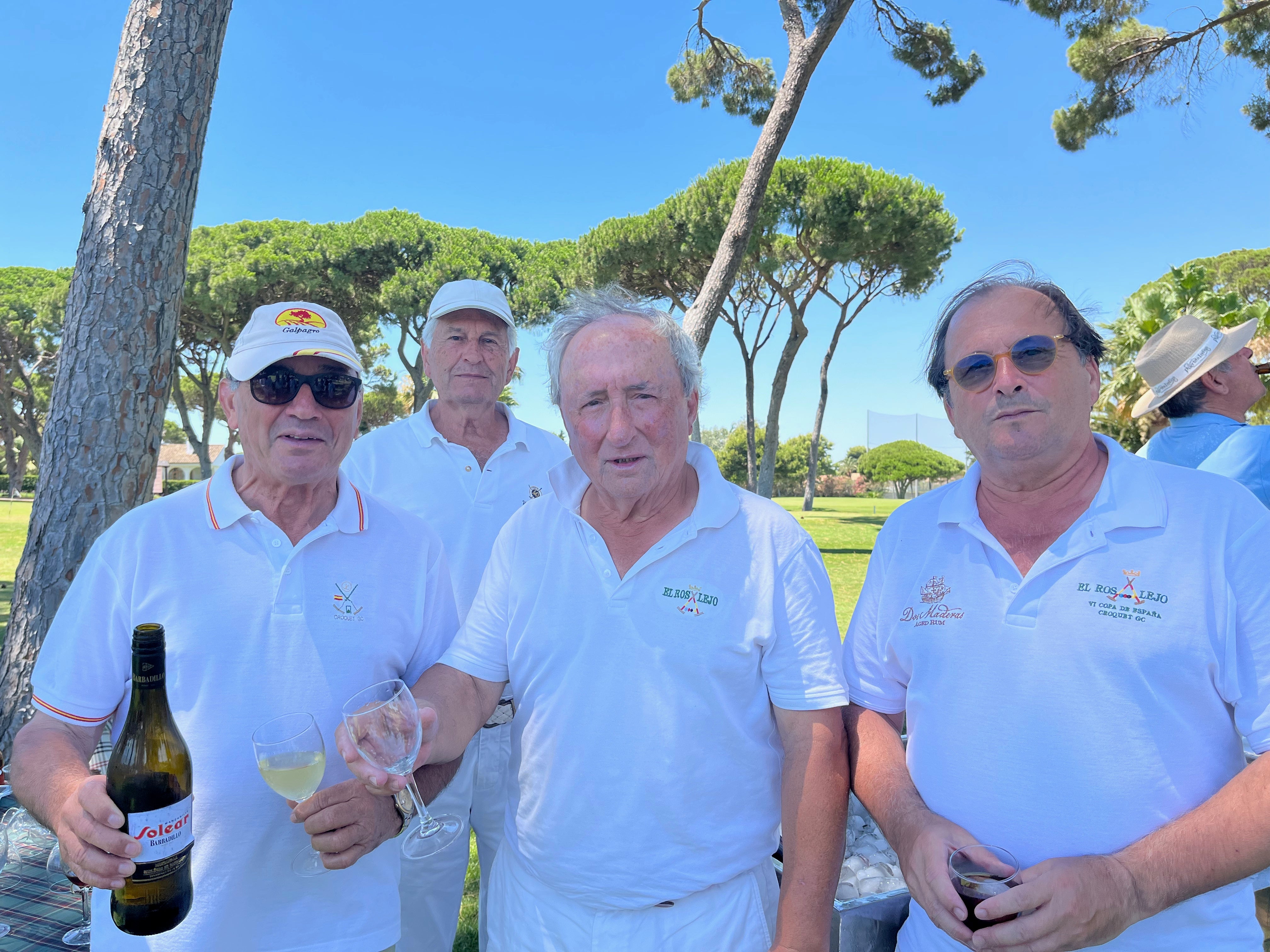 Fernando Domecq, Fernando Caballero, Pedro Ruiz-Ozejo y Fernando Soto