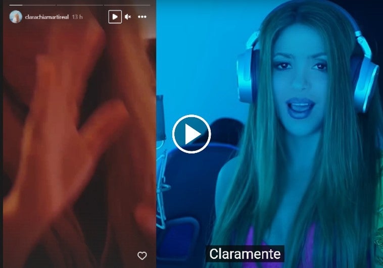 La reacción de Clara Chía, la novia de Piqué,  a la nueva canción de Shakira con Bizarrap, ¿qué querrá decir?