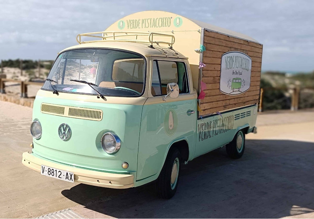 Nueva Foodtruck de la heladería gaditana Verde Pistacchio