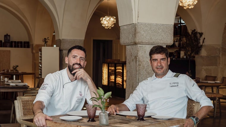 Los chefs de Pedro Nolasco y La Carboná