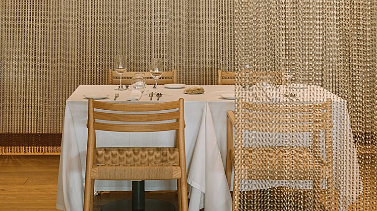 Terraza con vistas en el restaurante Cataria