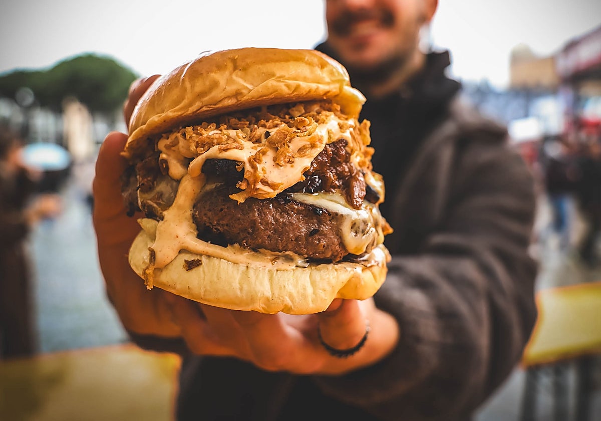 Una de las propuestas en The Champions Burger