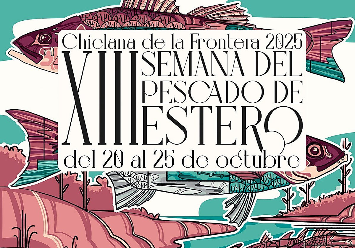 Cartel de la XIII Semana del Pescado de Estero