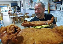 Los grandes cachopos que sirven en Bodegón Andalucía