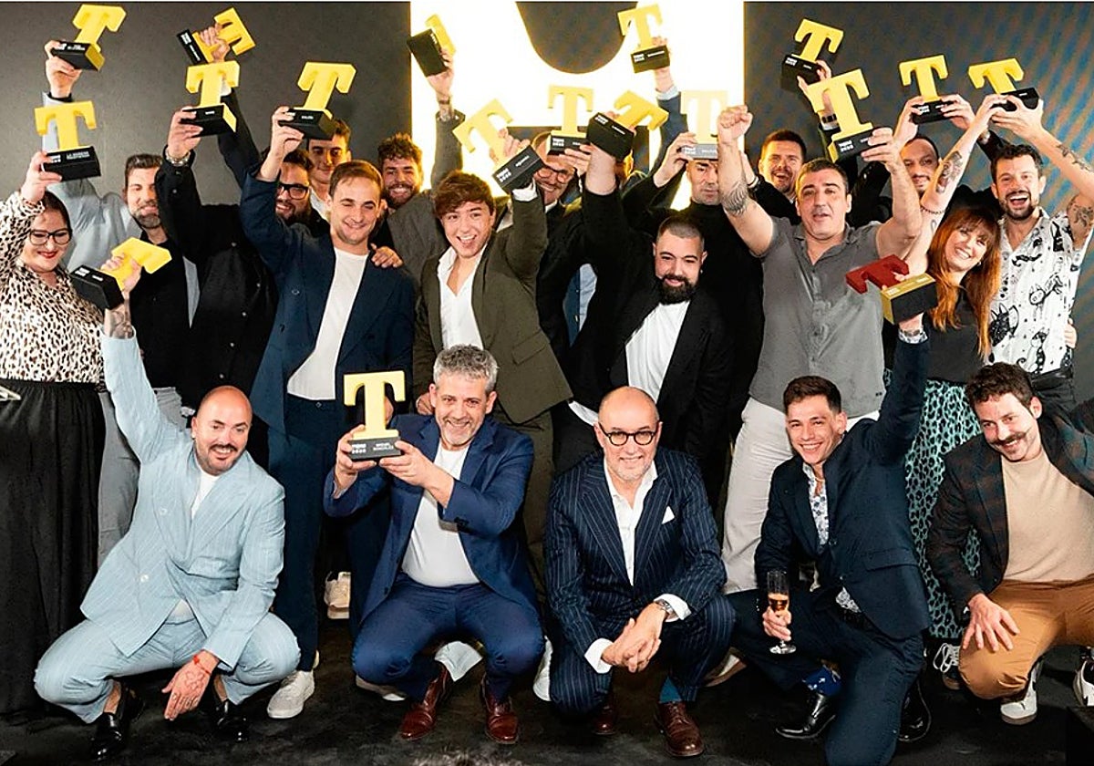 Premiados de la IV edición de los premios T de Oro de Tapas Magazine