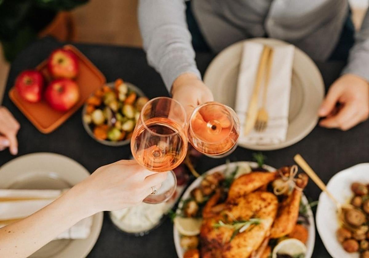 Comida durante las fiestas navideñas