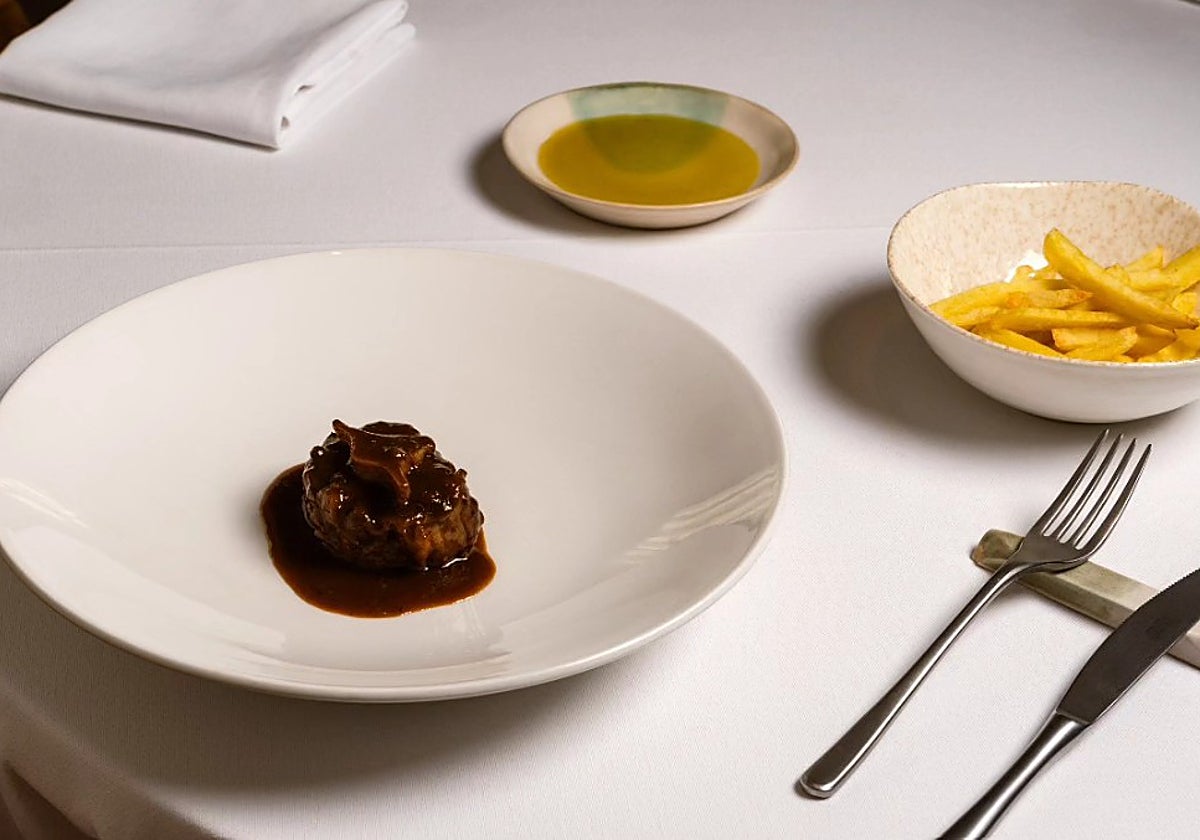 Mesa del Mesón Sabor Andaluz en Alcalá del Valle (Cádiz)