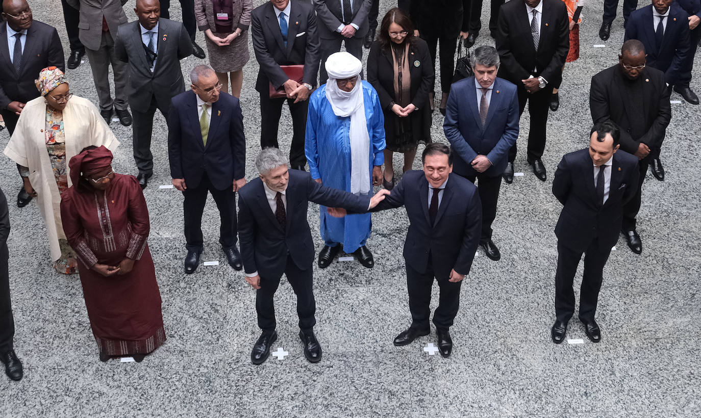 La cumbre en Cádiz del Proceso de Rabat, en imágenes