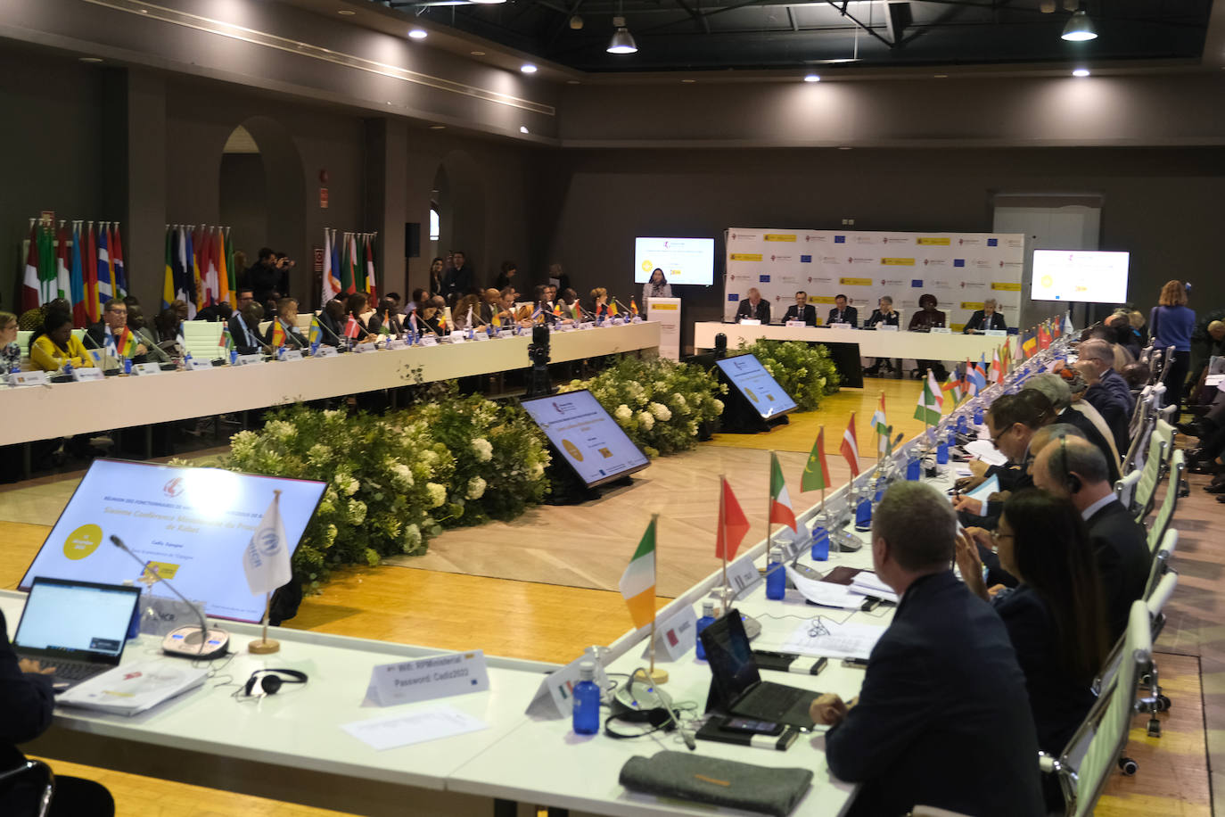 La cumbre en Cádiz del Proceso de Rabat, en imágenes