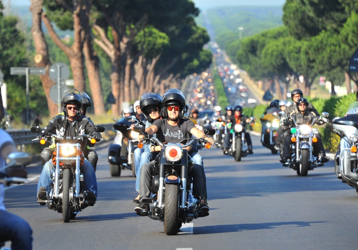 Motos hacia el Gran Premio de Jerez