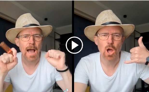 El doble de Walter White «confunde» a Internet bailando 'Despechá' de Rosalía